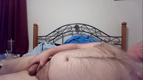 XXX old fat guy with wrecked cock masturbates mega trubica