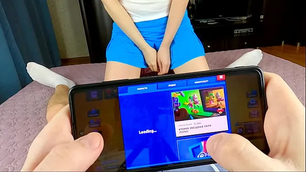 XXX He playing in Brawl Stars and Stepsister asked to rate her blowjob skills! And she seduces her and suck his hard cock! POV 4K - Nata Sweet मेगा ट्यूब
