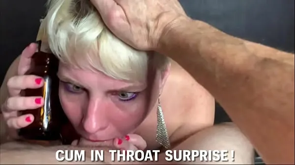 XXX Surprise Cum in Throat For New Year mega Tube