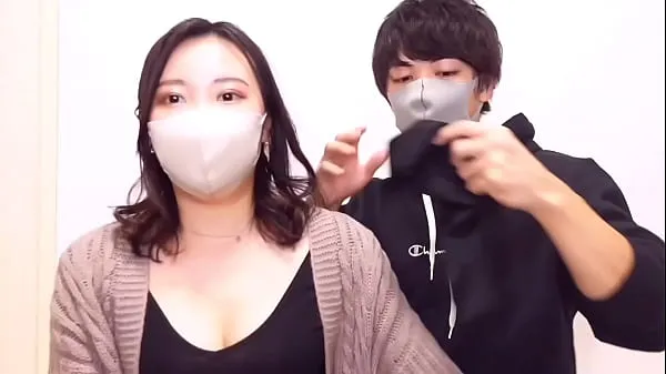 XXX Blindfold taste test game! Japanese girlfriend tricked by him into huge facial Bukkake mega cső