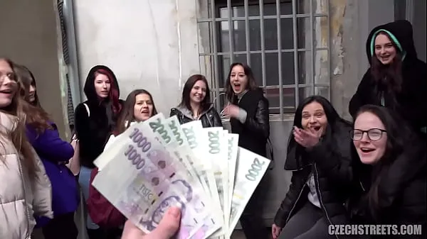 XXX CzechStreets - Teen Girls Love Sex And Money巨型管