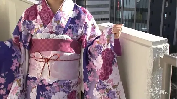 XXX Rei Kawashima Présentation d'un nouveau travail de "Kimono", une catégorie spéciale de la série de collection de modèles populaires car il s'agit d'un seijin-shiki 2013 ! Rei Kawashima appar méga Tube