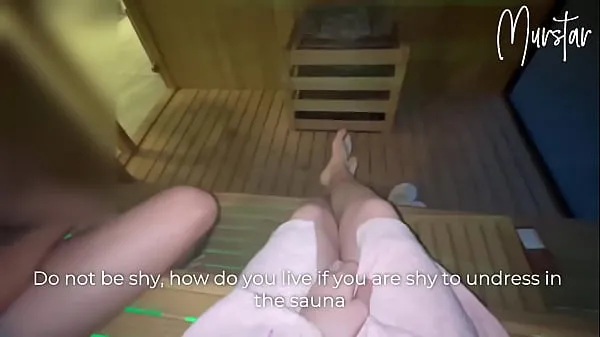 XXX Risky blowjob in hotel sauna.. I suck STRANGER mega trubica