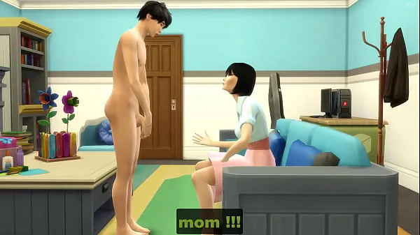 XXX Japanese step-mom and step-son fuck for the first time on the sofa میگا ٹیوب