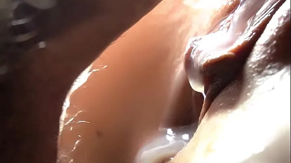 XXX SLOW MOTION Smeared her tender pussy with sperm. Extremely detailed penetrations megarør
