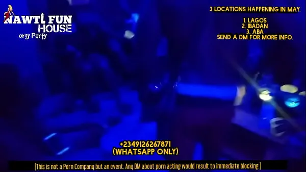 XXX Group sex house party games in Lagos. (Nawti Fun House Preview μέγα σωλήνα