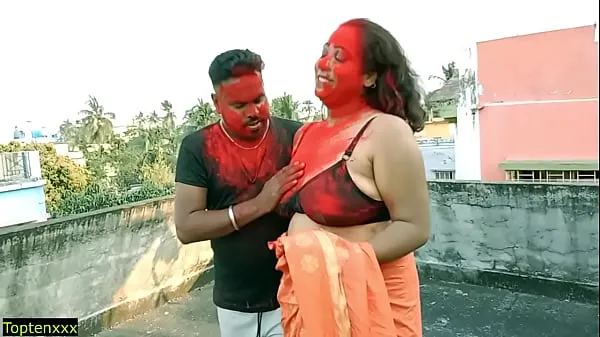 XXX Lucky 18yrs Tamil boy hardcore sex with two Milf Bhabhi!! Best amateur threesome sex mega cső