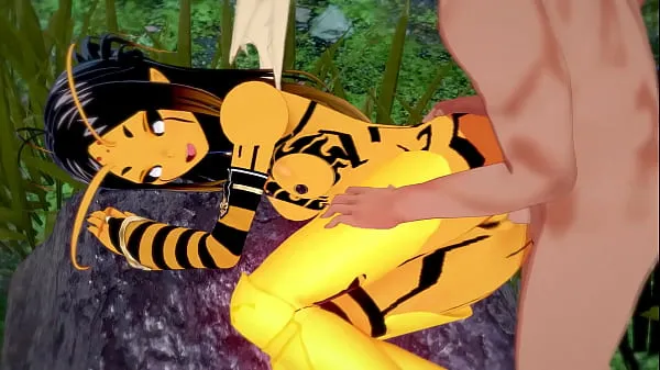 XXX Anthro bee moans while she is getting creampied หลอดเมกะ