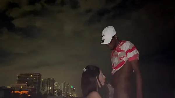 XXX BigDaddyKJ: Mexican Slut Takes Big Black Cock On Miami Beach mega Tube
