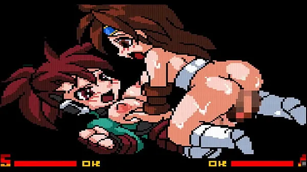 XXX Climax Battle Studios fighters [Hentai game PornPlay] Ep.1 climax futanari sex fight on the ring mega trubica