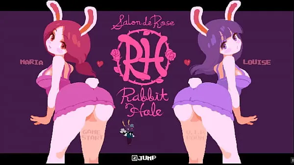 XXX Rabbit Hole [Hentai game PornPlay ] Ep.1 Bunny girl brothel house mega Tüp