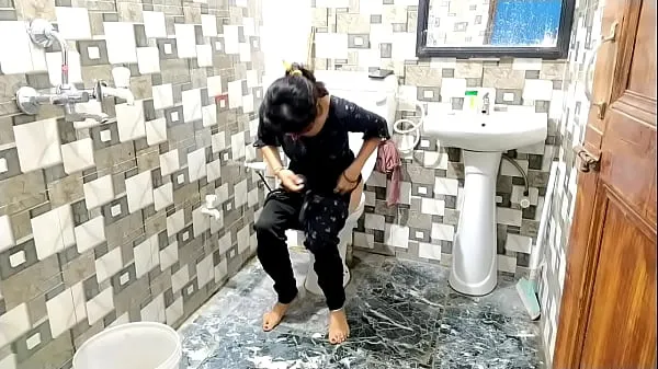 XXX Step brother and step sister fucking in the toilet หลอดเมกะ