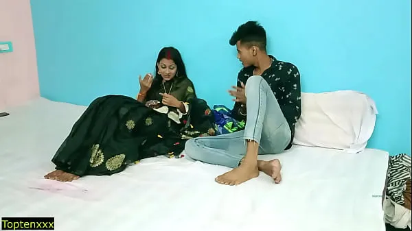 XXX 18 teen wife cheating sex going viral! latest Hindi sex mega rør