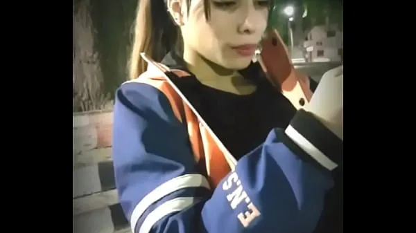 XXX Argentinian student flashes every day after ống lớn