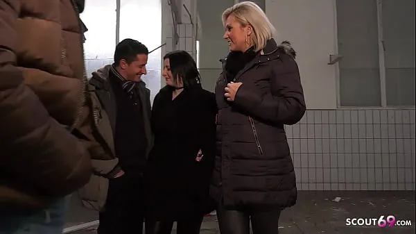 XXX German MILF Tatjana Young and Teen Elisa18 talk to Swinger Foursome megaputki