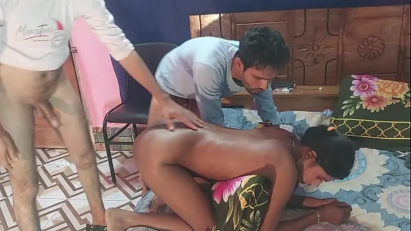 XXX First time sex desi girlfriend Threesome Bengali Fucks Two Guys and one girl , Hanif pk and Sumona and Manik μέγα σωλήνα