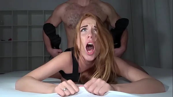 XXX SHE DIDN'T EXPECT THIS - Redhead College Babe DESTROYED By Big Cock Muscular Bull - HOLLY MOLLY mega Tube