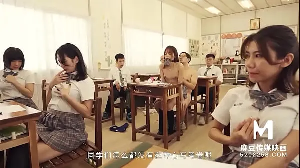 XXX Trailer-MDHS-0009-Model Super Sexual Lesson School-Midterm Exam-Xu Lei-Best Original Asia Porn Video mega cső