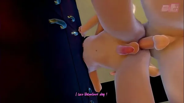 XXX Futa on Male where dickgirl persuaded the shy guy to try sex in his ass. 3D Anal Sex Animation μέγα σωλήνα