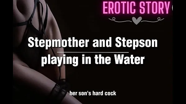 XXX Stepmother and Stepson playing in the Water أنبوب ضخم