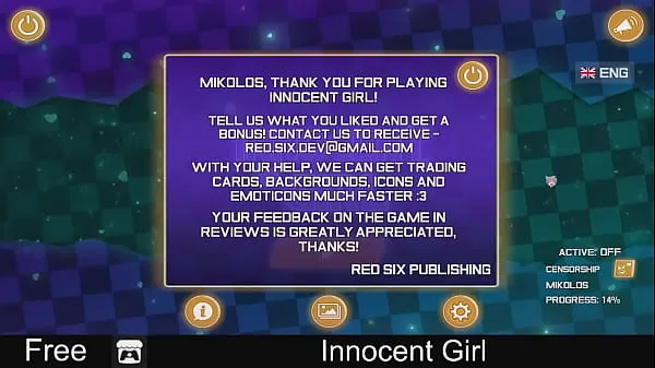 XXX Innocent Girl p2(Paid steam game) Sexual Content,Nudity,Casual,Puzzle,2D mega Tube
