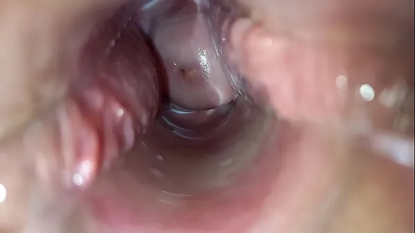 XXX Pulsating orgasm inside vagina mega trubica