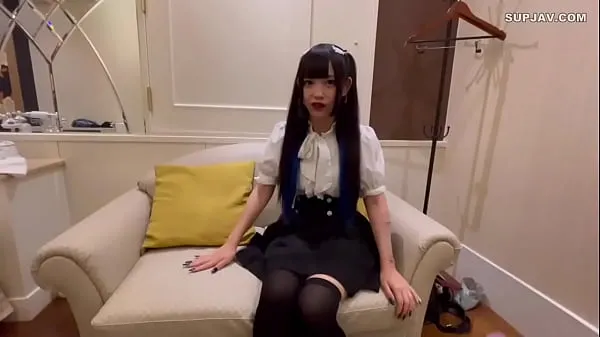 XXX Cute Japanese goth girl sex- uncensored หลอดเมกะ
