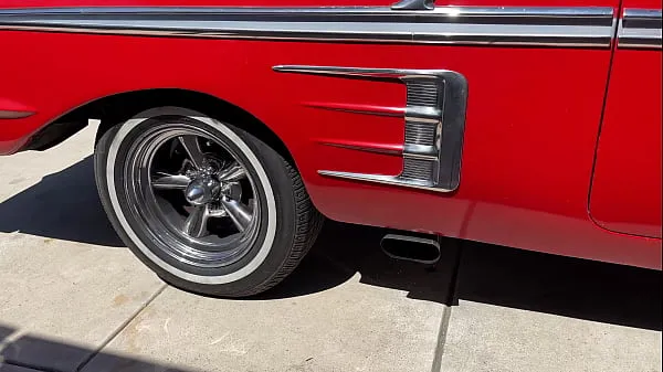 XXX Pedal Pumping my neighbors 1958 Chevy Impala (Preview 메가 튜브