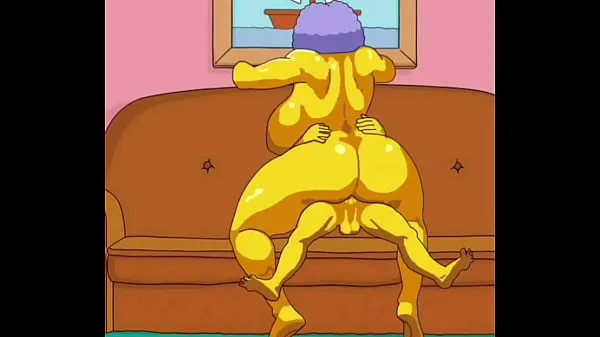XXX Selma Bouvier from The Simpsons gets her fat ass fucked by a massive cock mega trubica
