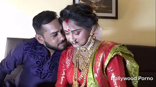 XXX Newly Married Indian Girl Sudipa Hardcore Honeymoon First night sex and creampie - Hindi Audio巨型管