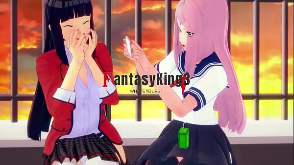 XXX Hinata Hyuga and Sakura Haruno love triangle | Hinata is my girl but sakura get jealous | Naruto Shippuden | Free หลอดเมกะ
