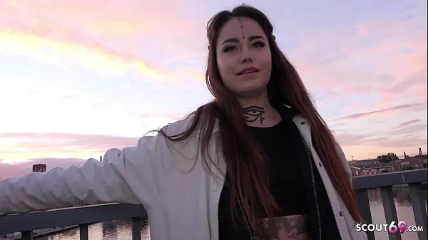 XXX GERMAN SCOUT - Inked next Generation College Girl Jess Mori Pickup for Casting Fuck megaputki