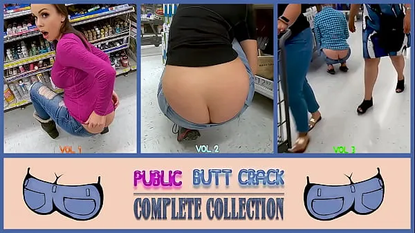 XXX PUBLIC BUTT CRACK - COMPLETE COLLECTION - PREVIEW - ImMeganLive ống lớn
