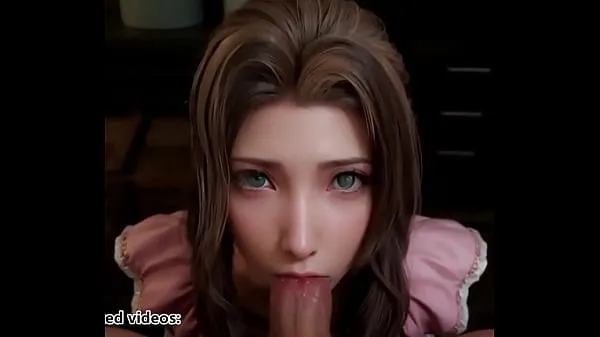 XXX Final Fantasy 7 Aerith Deepthoreat Blowjob Uncensored Hentai AI Generated mega rør