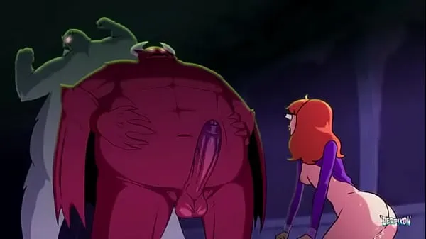 XXX Scooby-Doo Scooby-Doo (series) Daphne Velma and Monster megarør