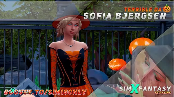 XXX Sesso tra innamorati durante Halloween - The Sims 4 mega Tubo
