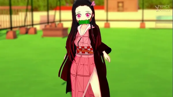 XXX Little Nezuko lets out her inner slut with you میگا ٹیوب