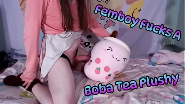 XXX Femboy Fucks A Boba Tea Plushy! (Teaserメガチューブ