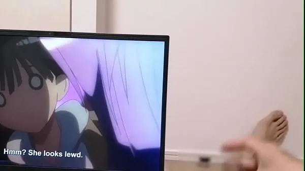 XXX Anime-loving college student masturbates and cums in her favorite video mega cev