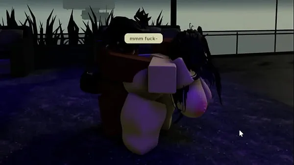 XXX Getting dominated by 10/10 BBC in a roblox condo巨型管