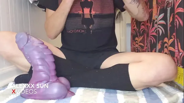 XXX Trying My New Favorite Toy: Flint by Bad Dragon Anal Fisting 메가 튜브