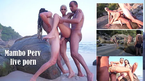 XXX Cute Brazilian Heloa Green fucked in front of more than 60 people at the beach (DAP, DP, Anal, Public sex, Monster cock, BBC, DAP at the beach. unedited, Raw, voyeur) OB237 mega Tube