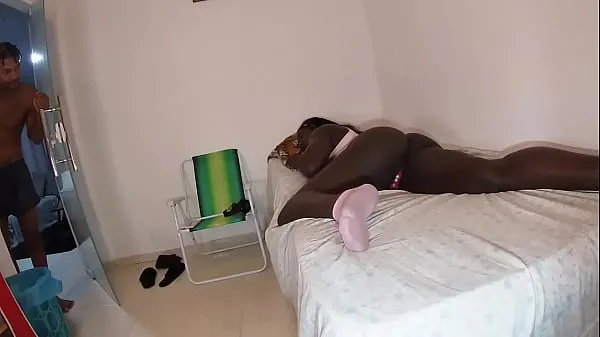 XXX Negona Tired of the Trip and Already Got Cock in Her Pussy and Still Drinking the Cum | Fernanda Chocolatte - Joao O Safado 메가 튜브