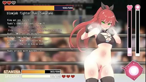 XXX Red haired woman having sex in Princess burst new hentai gameplay mega Tube