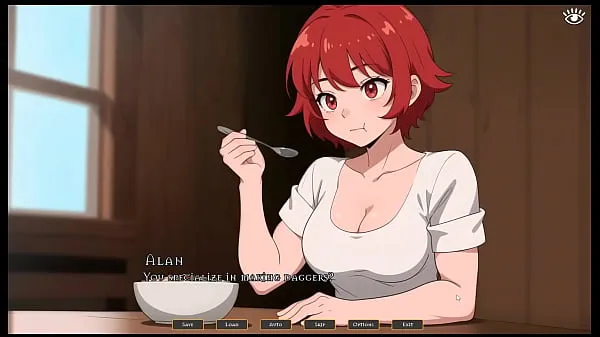 XXX Tomboy Love in Hot Forge [ Hentai Game ] Ep.1 she is masturbating while thinking of you میگا ٹیوب