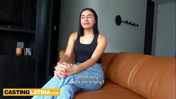 XXX Unemployed amateur latina teen Betina found dream job on producers big cock megarør