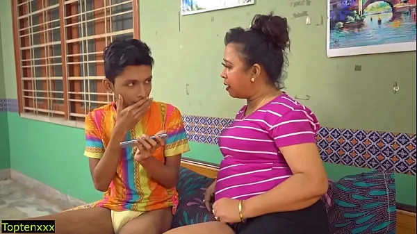 XXX Indian Teen Boy fucks his Stepsister! Viral Taboo Sex 메가 튜브