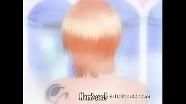 XXX hentai anime Nami and Vivi Taking a Bath One Piece mega trubice